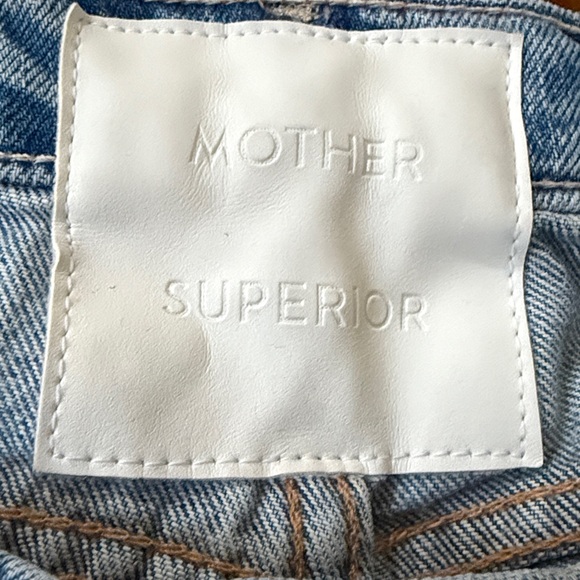 MOTHER Superior Blue Denim Jeans - Picture 4 of 5